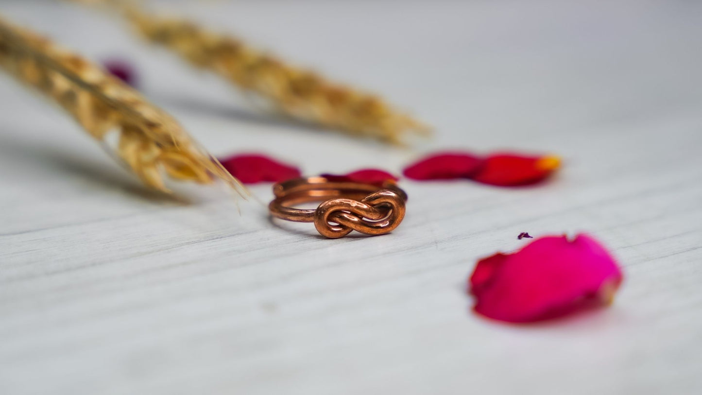 Copper Infinity Ring குண்டலனி மோதிரம்