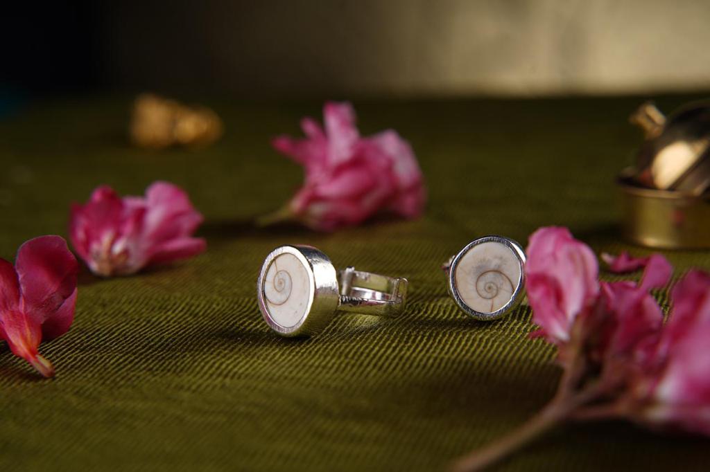 கோமதி சக்கரம் வெள்ளி மோதிரம் / Gomathi Silver Ring