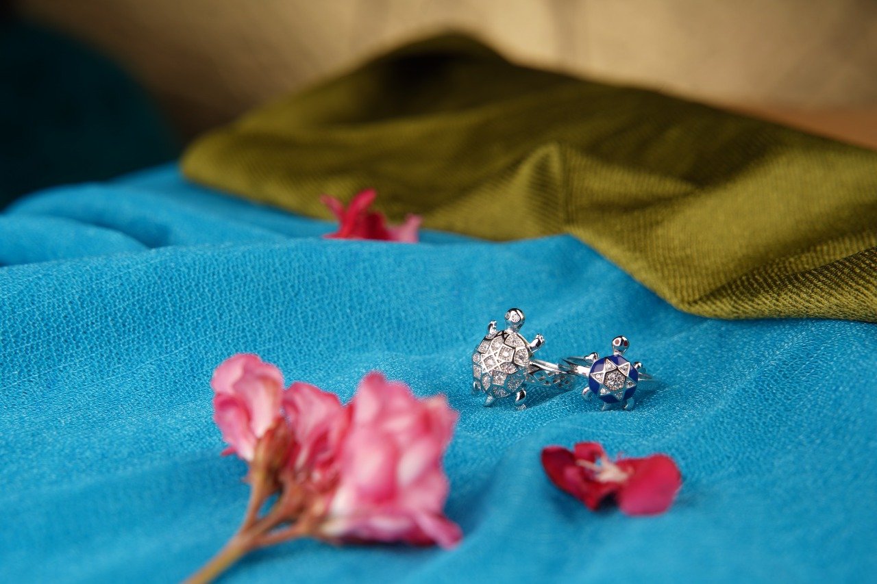 Tortoise Silver Ring ஆமை மோதிரம்
