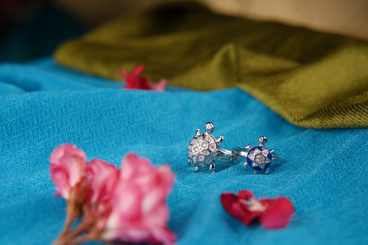 Tortoise Silver Ring ஆமை மோதிரம்
