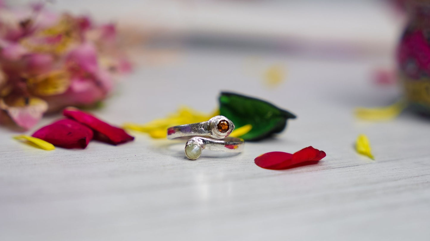 Ragu Kethu Sliver Ring | ராகு கேது வெள்ளி மோதிரம்
