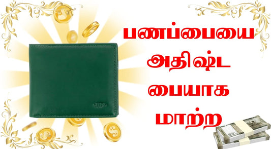 பணப்பையை அதிஷ்ட பையாக மாற்ற | Money Purse Attraction