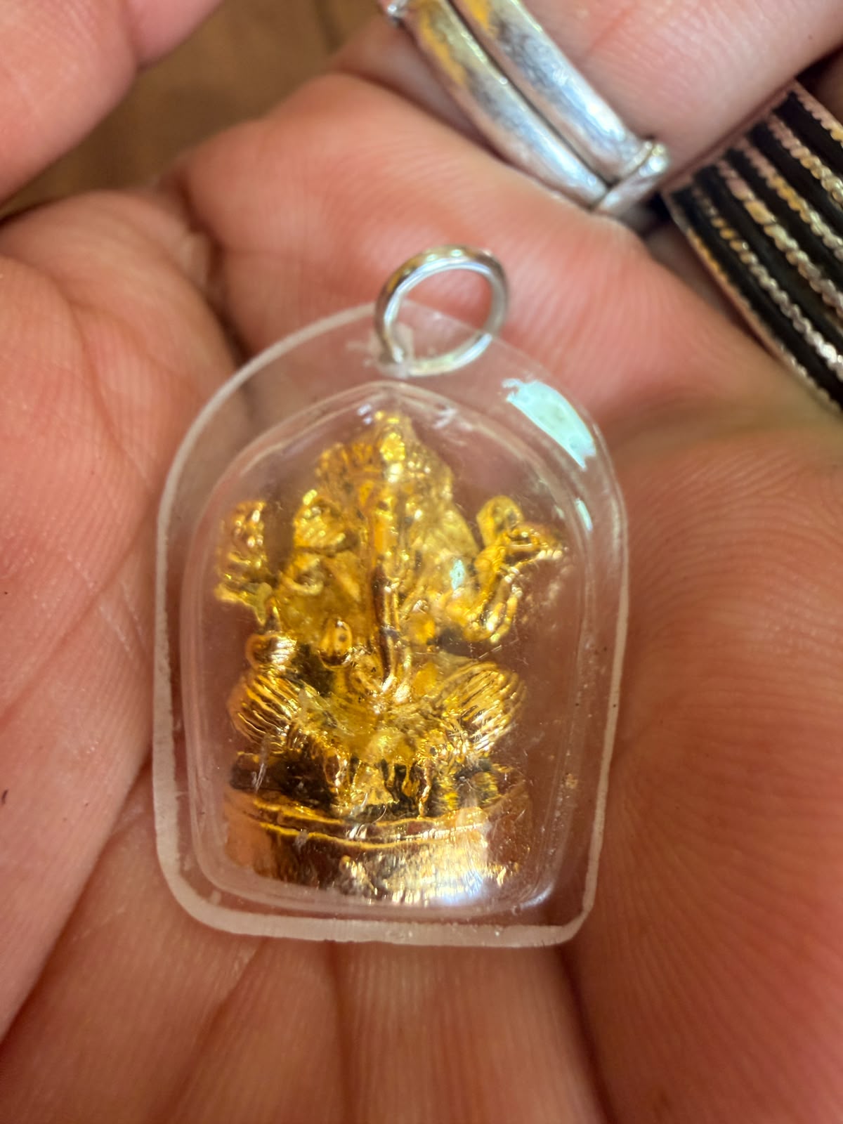 Thai Ganesha Amulet (Phra Phikanet) | Success, Prosperity & Protection Pendant