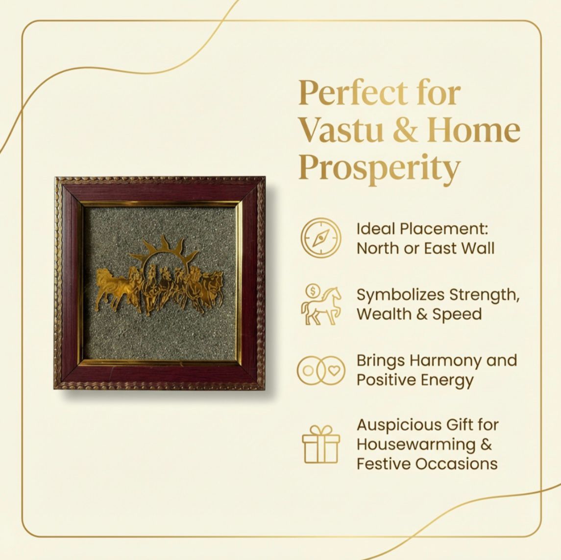 7 horse pyrite frame