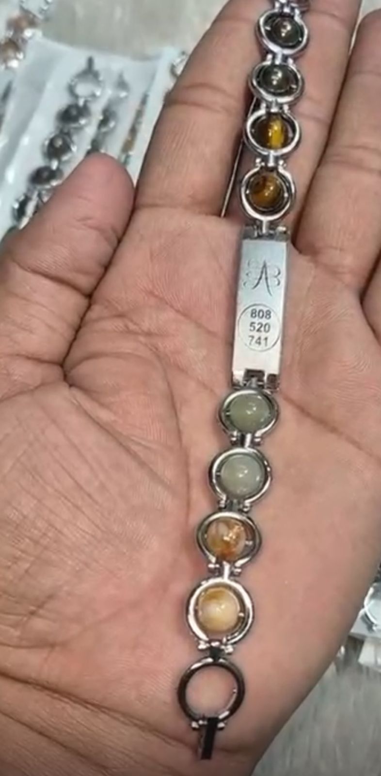 Zibu Symbol Dhanyog Bracelet